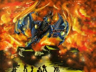 Tyranid Wallpaper Harpyie By Bephza