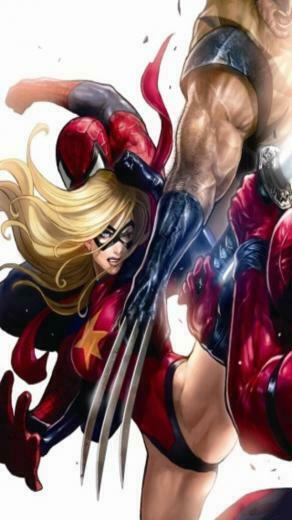 HD Ms Marvel iPhone Wallpaper Downlo