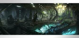 Paisaje Extraterrestre Wallpaper