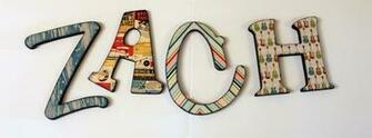 Decoud Wood Letters Contemporary Wall By Luulla