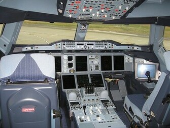 Airbus A380 Cockpit Wallpaper