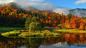 Autumn Mountain Wallpaper