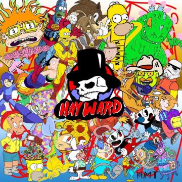 Drawn Collage Trippy Cartoon Wallpaper Teahub Io