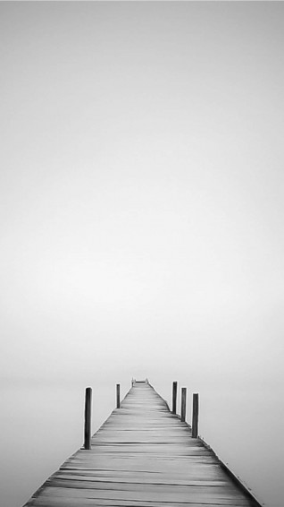 iPhone White Wallpaper