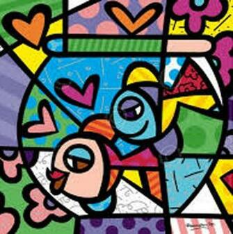 Romero Britto Wallpaper Top Background