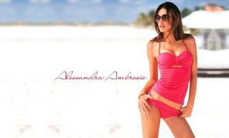 Alessandra Ambrosio Fashion HD Wallpaper Only
