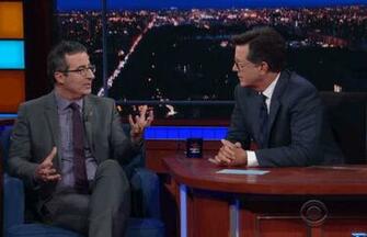 Stephen Colbert And John Oliver Discussing Donald Jr S