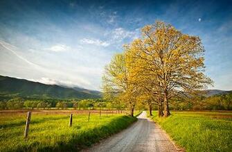 Spring Mountain Scene Windows Wallpaper X