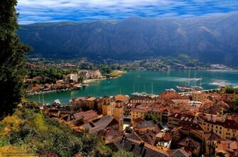 Wallpaper Over Kotor Montenegro Desktop