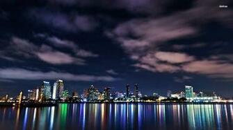 San Diego Skyline HD Wallpaper