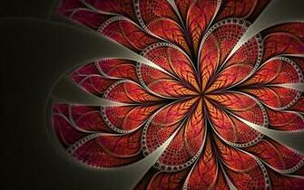 Flower Pattern Abstract Wallpaper