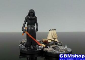 Star Wars Miniature Mini Diorama Imperial Assault Kylo Ren Vs Jedi