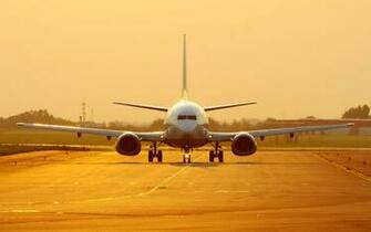Boeing Plane On The Airport Wallpaper High Res Cool