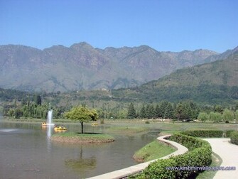 Nishat Bagh Mughal Gardens Kashmir Wallpaper Gulmarg