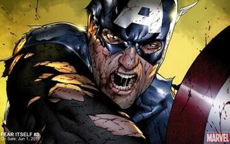Captain America Marvel Comics Widescreen Wallpaper
