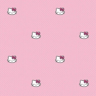 Hello Kitty Wallpaper By Graham Brown Pink Look Again