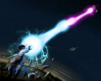 Goku Vs Vegeta Kamehameha Galick Gun Wallpaper By