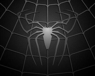 Black Spiderman Logo Desktop Wallpaper I HD Image