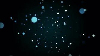 Romantic Blue Orbs Looping Background Stock Motion Graphics
