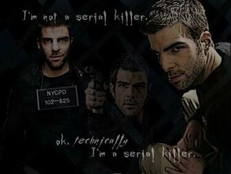 Not A Serial Killer Gabriel Sylar Gray Wallpaper