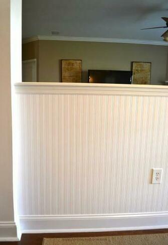 Hometalk Instructions To Apply Beadboard Wallpaper