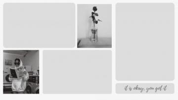 Pc Wallpaper Grey Aesthetic H Nh N