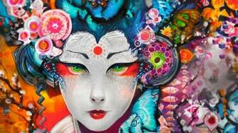 Psychedelic Trippy iPad Digital Art Artwork Wallpaper