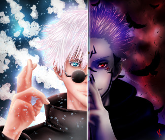 Satoru Gojo Sukuna Ryumen Akame Yuinor Illustrations Art Street