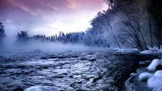Beautiful Winter Landscape Wallpaper