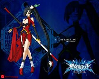 Wallpaper Blazblue Litchi Faye Ling HD