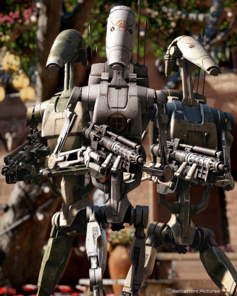 B1 Battle Droid Jungle Training And Pilot Star Wars