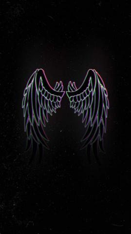 Angel Wings iPhone Wallpaper