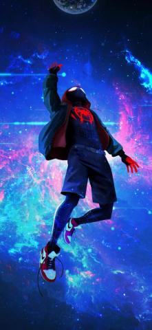 Miles Morales Spider Man Into The Spiderverse Wallpaper Phone