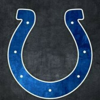 Indianapolis Colts Grungy Wallpaper For Apple iPad