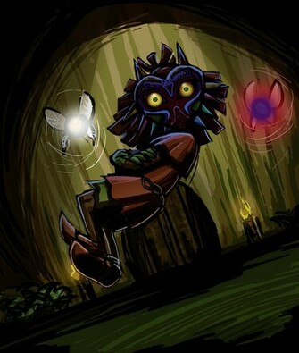 Skull Kid By Brendafailache