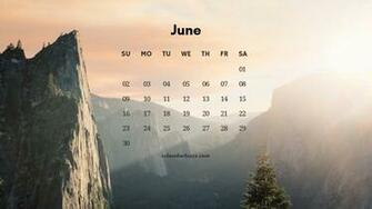 June Calendar HD Wallpaper And Background Image Yl Computing