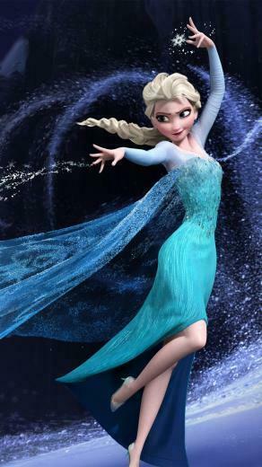 Elsa Frozen Mobile Wallpaper