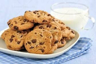 Chocolate Chip Cookies Wallpaper