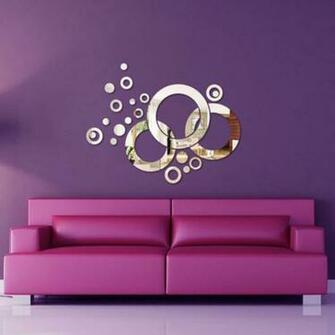 Luxury Mirror Contact Paper Bedroom Living Fashion Dress Up Wallpaper