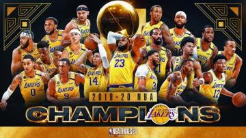 Los Angeles Lakers Nba Finals Champions Wallpaper