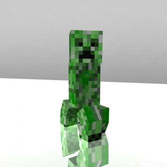 Minecraft Creeper Model By Icondevco