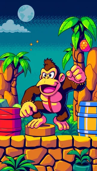 Donkey Kong Arcade Wallpaper