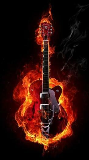 Cell Phone Wallpaper Pixel Creative Art Series Flame