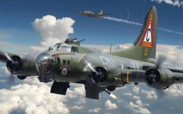 Boeing B Flying Fortress Wallpaper Aircraft