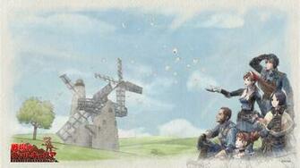 Wallpaper Valkyria Chronicles Officiel Jap