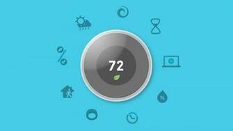 Nest Thermostat Teak