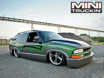Mini Truckin Wallpaper November Chevy Blazer Front Angle