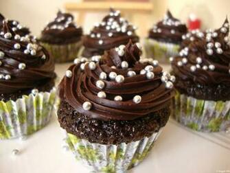 Chocolate Cupcake Wallpaper HD Background