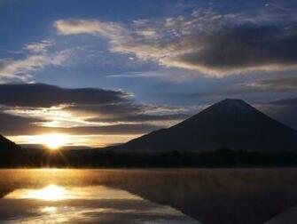 Wallpaper Mountain Sunrise