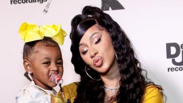 Cardi B Wore A Crystal Studded Ombr Manicure For Kulture S